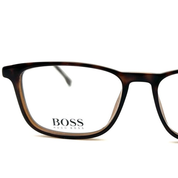 New Hugo Boss Frames Acetate BOSS 1050 086 54 18 145 Eyeglasses Unisex Havana - Picture 5 of 6